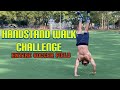 Handstand Walk Challenge | ENTIRE Soccer Field | Eric Rivera