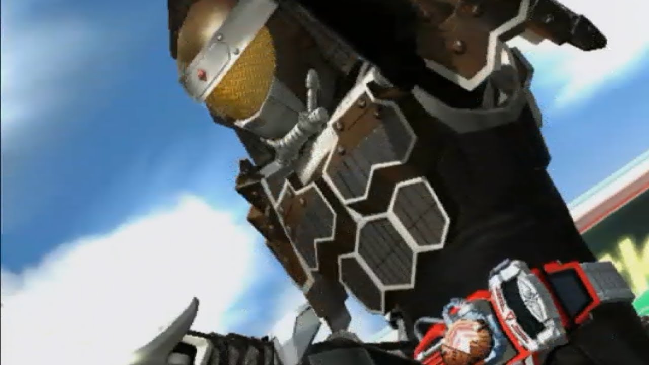 ガンバライジング 仮面ライダー黒影 真 マツボックリエナジーアームズ 必殺技演出 影縫い真の一突き Youtube