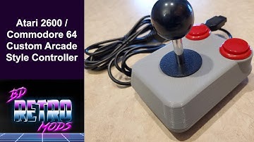 Atari 2600 / Commodore 64 Custom Controller