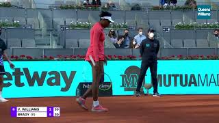 Jennifer Brady v. Venus Williams - Madrid 2021 R1 Highlights