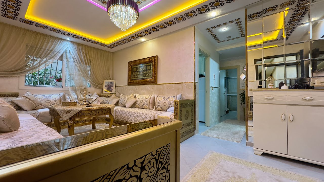 أجمل شقة ممكن تشوفها😍 قريبة لوسط المدينة بالجردة ديالها والفراش فابور وغير 67 مليون