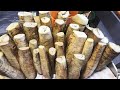 The delicacy of giant marlin roe - Taiwanese seafood market台灣東港奇特美食-旗魚卵