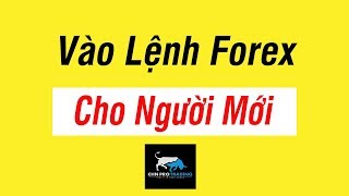 BÀI 14 - Hướng dẫn tạo tài khoản Demo và cách vào lệnh Forex cho người mới bắt đầu | CHN PRO TRADING