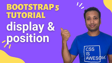 Bootstrap5 Bangla Tutorial 22 : display and position