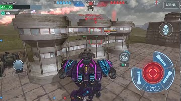 War robots test server video (phase shift module and machine gun rework)