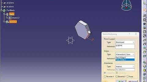CATIA V5: Position Sketch vs Standard Sketch