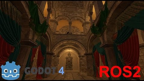 ROS2 in Game Engines: Godot4 support
