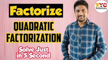 Factorising Algebraic Expressions ( factoring / factorizing / factorization / factorize )