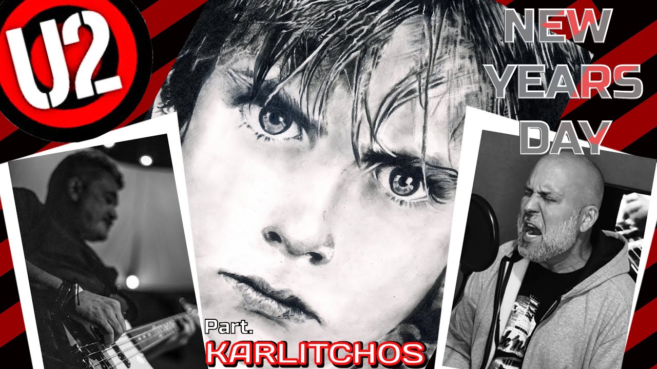 U2 New years day (bass and vocal cover) Karlitchos & Pablo Rock