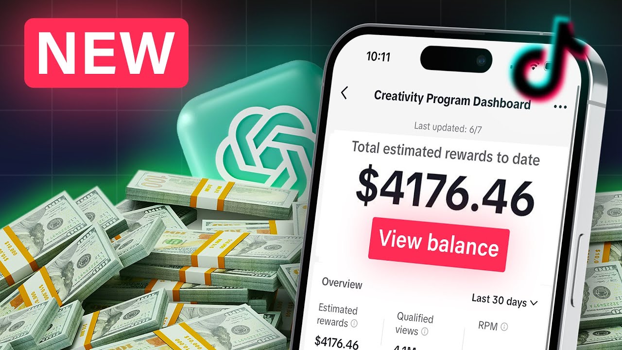 TikTok's AI Money Machine (Creativity Program Beta)