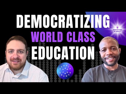 101: Cortney Woodruff on democratizing world class education