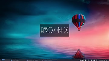 ArcoLinux : 1252 Plasma got its own conky collection package