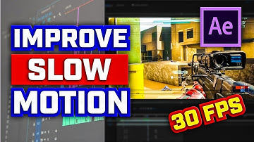 Improve STEPPY Slow Motion - 30fps - After Effects Tutorial