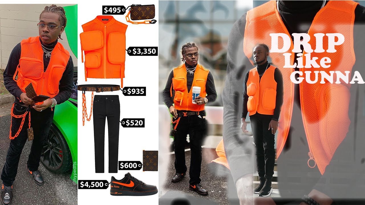 How to Drip like Gunna $150 Challenge  Gunna's Outfits: louis vuitton,  vlone gucci 