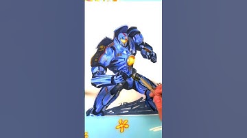 Drawing Gipsy Danger from Pacific Rim~ #pacificrim #artdrawing #art