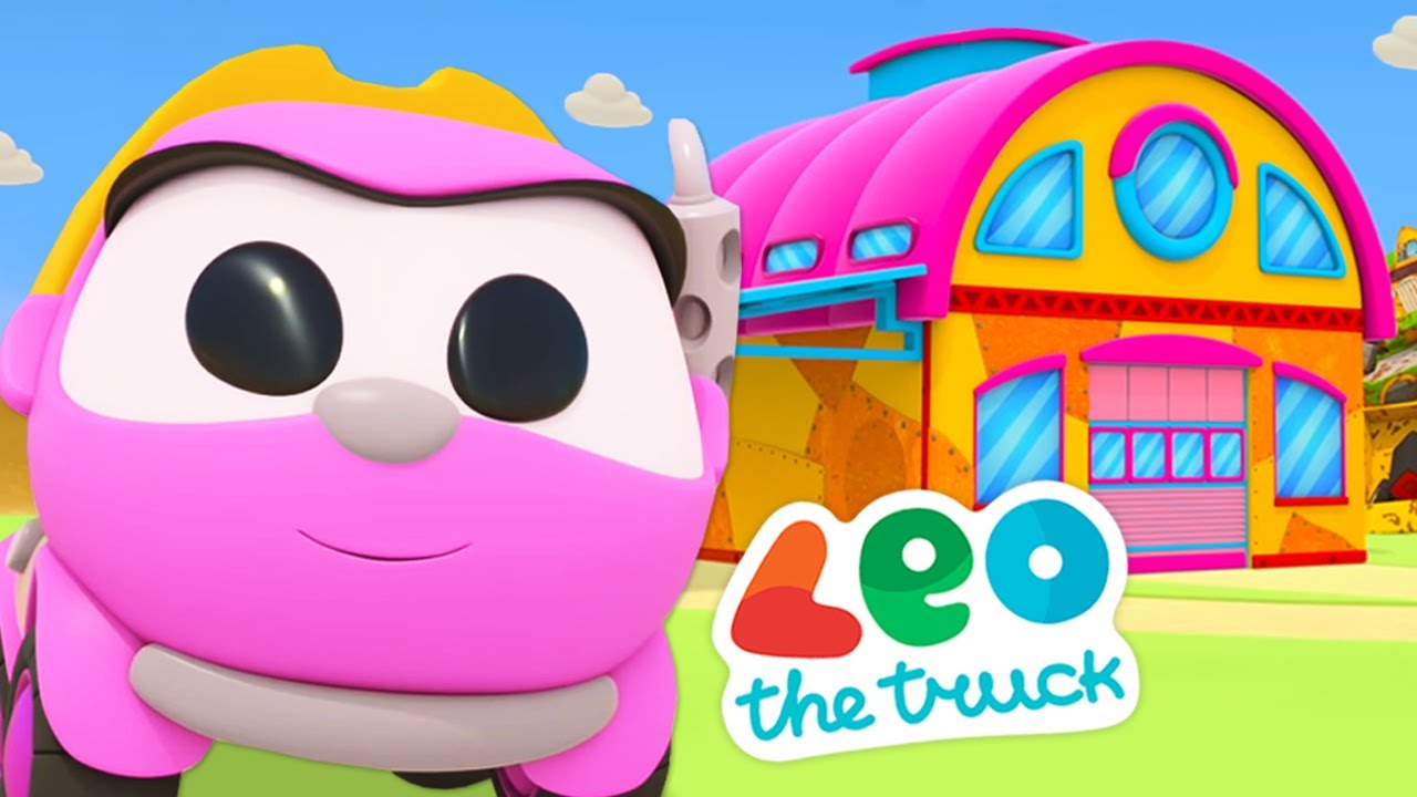 Leo The Truck Garage For Vehicles Cartoon For Kids Cars And Trucks Learning Videos For Kids Youtube