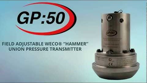 MODEL 470 | Field Adjustable WECO® “Hammer” Union Pressure Transmitter