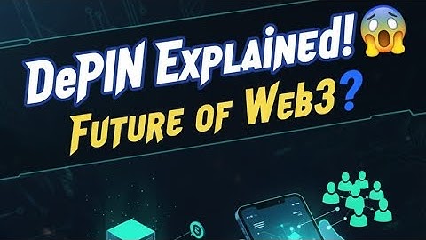 DePIN Explained! 🤯 Is This The Future of Web3? (U2U Network)