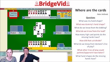 Where Are The Cards - Reboot Your Bridge #3 - Learn The Fundamentals