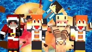 Minecraft Bedwars FT. Araiwa Team แก๊งอะไรว่ะฟื้นคืนชีพ