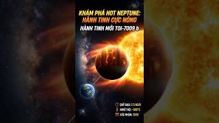 Hành Tinh Hot-Neptune Nặng Gấp 13 Lần Trái Đất