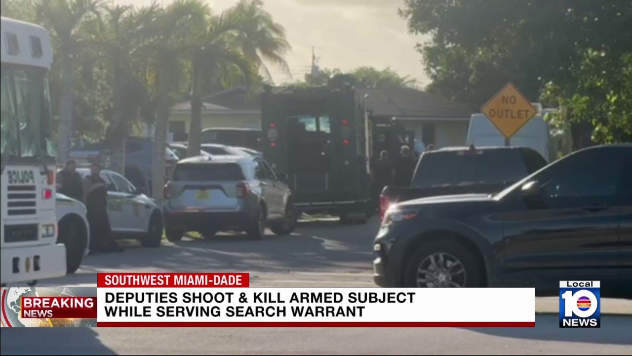 Deputies investigate fatal shooting in Miami-Dade - YouTube
