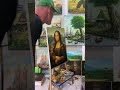 Mona Lisa painting in Bali