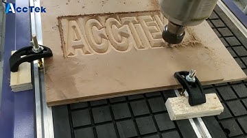Acctek mini atc cnc router AKM6090C with 12pcs tools Test for client Andrew