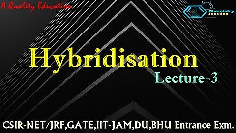 Hybridisation| Lecture3| RPSC| Juniorchemist| Hybridization| Csirnet| iitjam| NEET| HYBRIDISATION|