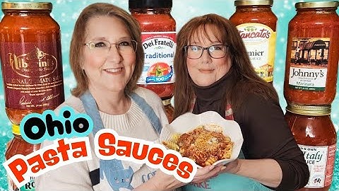 Mixing 10 Made-in-Ohio Pasta Sauces!