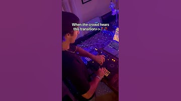 Light work with the crossfader. #djshorts #musicshorts #djtransition #fail #djmix #housemusic #djs