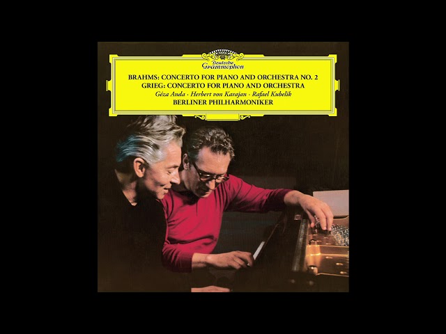 Brahms - Concerto pour piano n°2: 1er mvt : Geza Anda / Philh Berlin / H.von Karajan