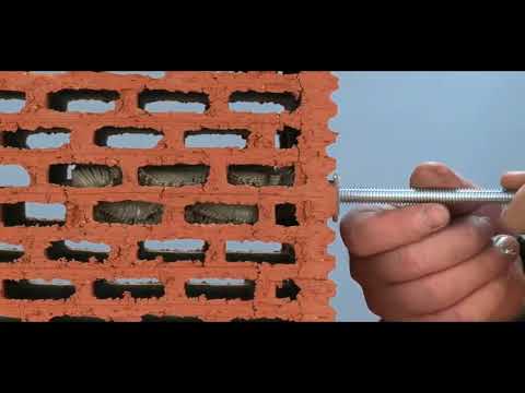 Video: Chemické Kotvy Do Cihel: Pro Duté A štěrbinové Cihly, Tekuté A Jiné. Jak Nainstalovat Kotvu Do Cihlové Zdi?