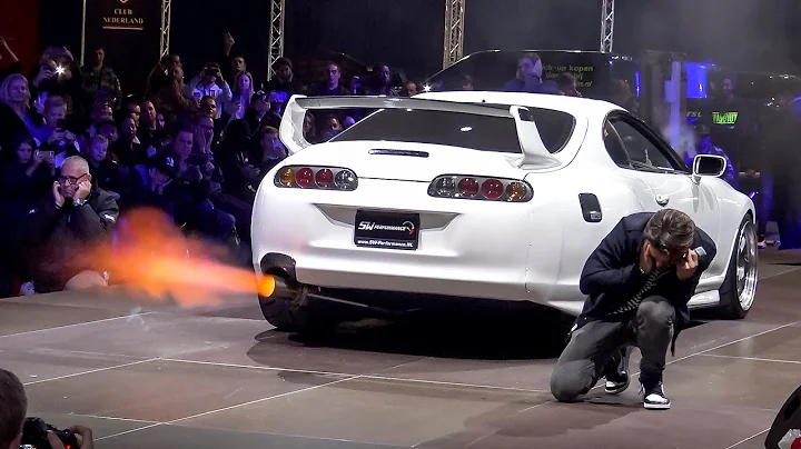 BEST OF Flames & Bangs 2021 ! 2000HP GT-R, Caprist...