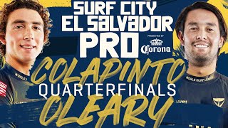 Griffin Colapinto vs Connor O'Leary | Surf City El Salvador Pro  Quarterfinals Heat Replay