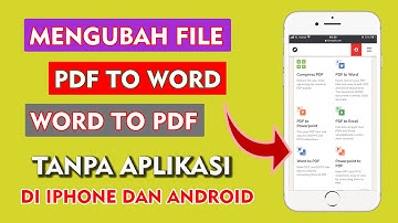 Cara Mengubah PDF ke WORD Tanpa Install Aplikasi dan Tanpa Berantakan