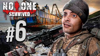 Achei um NAVIO ABANDONADO no APOCALIPSE ZUMBI | Overman jogando No One Survived #06 - Sobrevivência