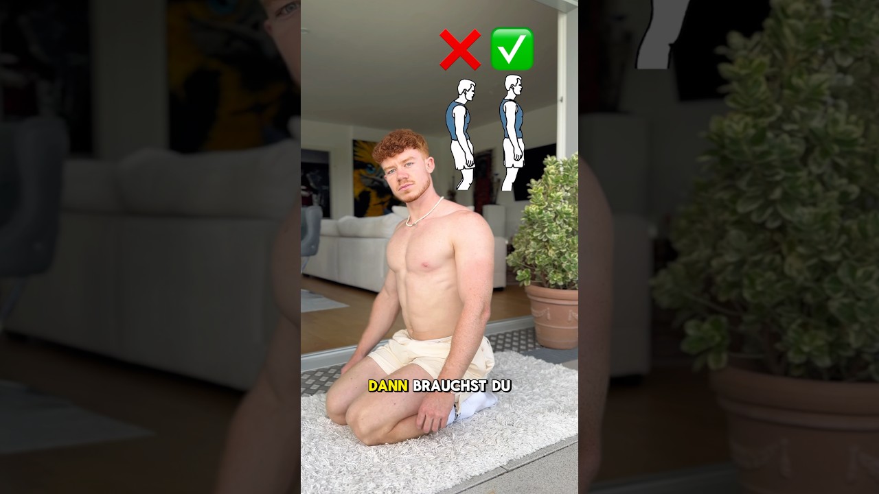 4 Übungen gegen schlechte Haltung – stärke Rücken, Schultern & Brust 