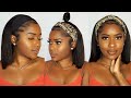 The Most Natural Fresh Relaxer Wig You&#39;ll Ever See &amp; Edges Tutorial!! You Need This ASAP|MyFirstWig