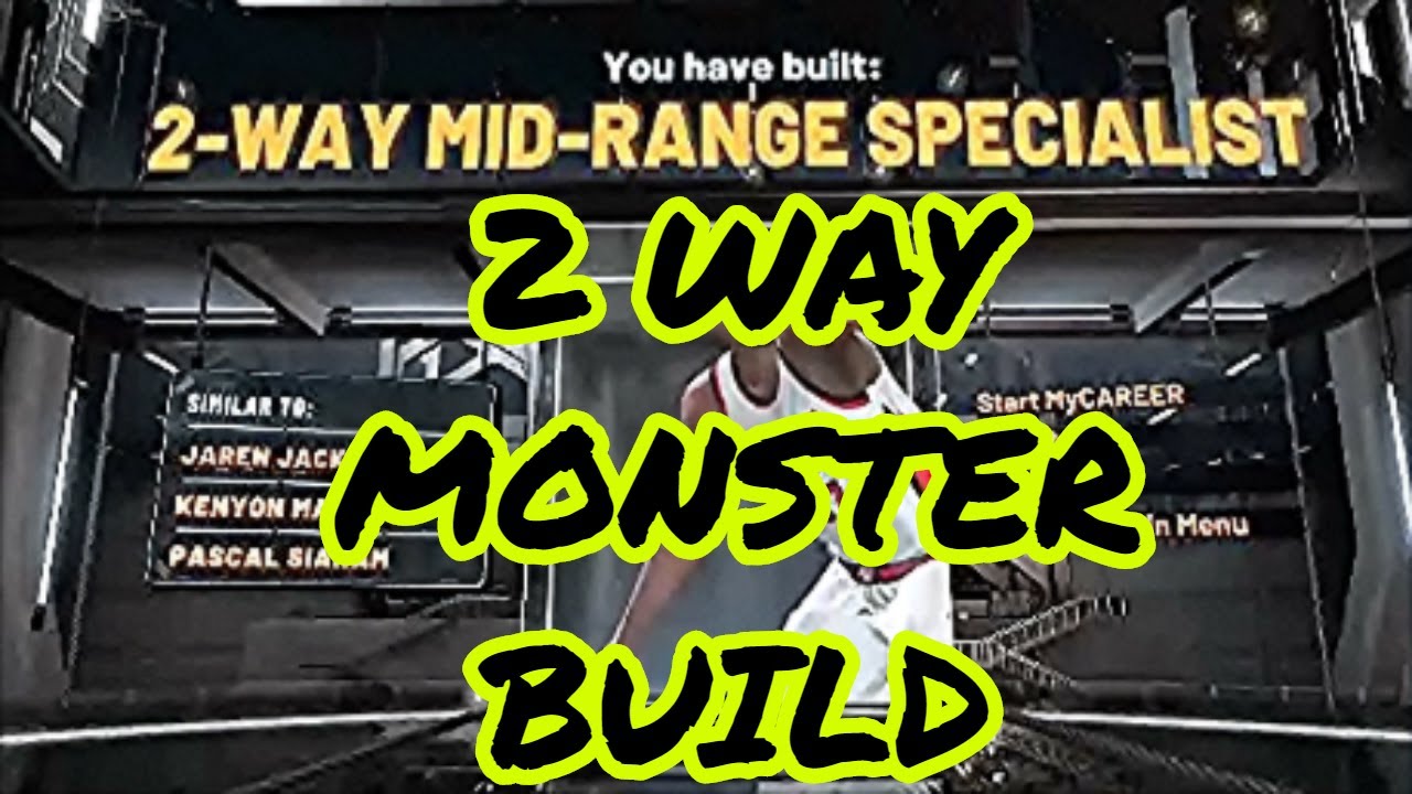 BEST 2 WAY MID RANGE SPECIALIST BUILD ON NBA 2K20 TOP RATED POWER