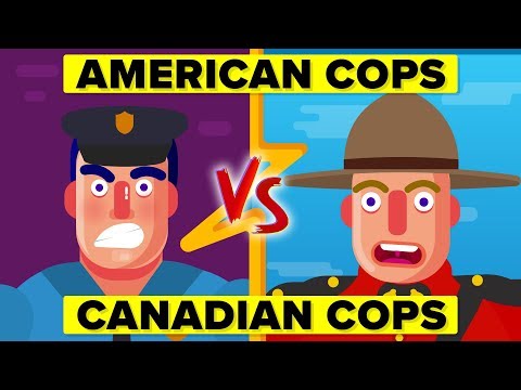 American Cops vs Canadian Cops