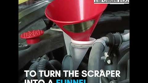 Funnel Ice Scraper VIDEO