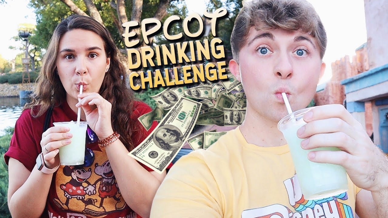 DRINKING AROUND THE WORLD CHALLENGE AT EPCOT!! YouTube