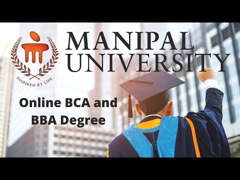 Online BCA BBA from Manipal University | Online BCA degree | UGC Entitled