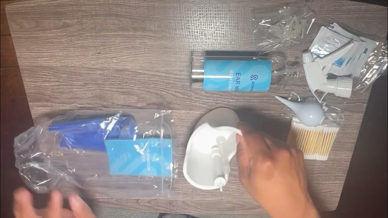Unboxing of Waxiway ear wax removal kit YouTube