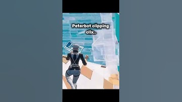 Peterbot clipping clix 😬 #fortnite #fortniteclips #peterbot #clix #fyp #fy