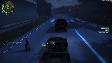 How to tow a car in Just Cause 2 Multiplayer