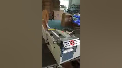 Round edge circle and oval shapes velcro hook cutting machine