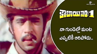 Cowboy No.1 Telugu Movie Scenes | నా గుండెల్లో మంట ఎప్పటికి ఆరిపోదు.. | Arjun Sarja, Rajani