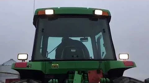 BigIron Online Auctions, 1993 John Deere 7800 2wd Tractor, December 20, 2017